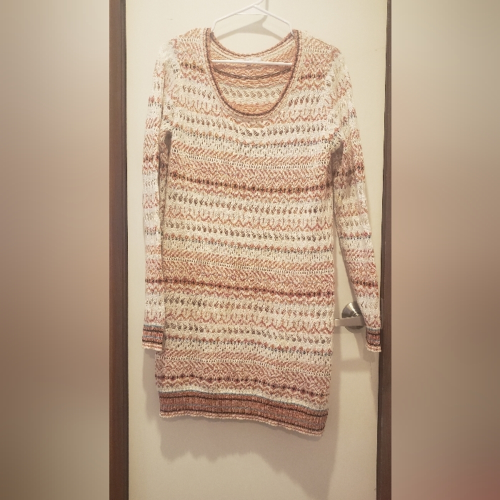 Miss Me Open Crochet Tunic/ Dress